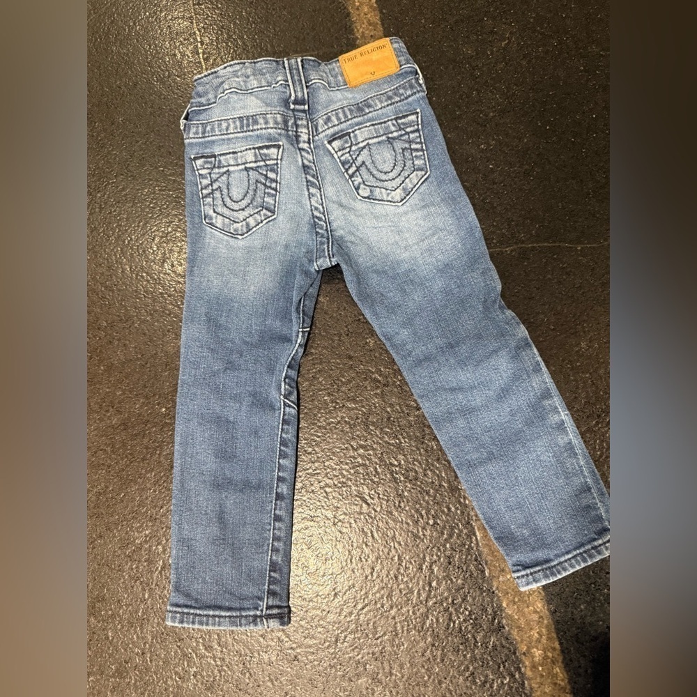 True Religion Toddler Rocco Skinny Jeans size 2T Y2K